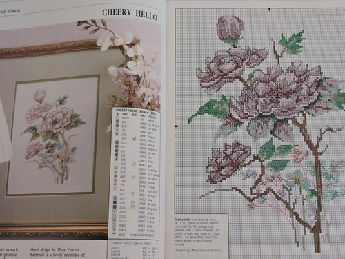 Revista For the Love of Cross Stitch Mayo 1990 21 proyectos Osos Conejo Jardín - Imagen 2 de 11