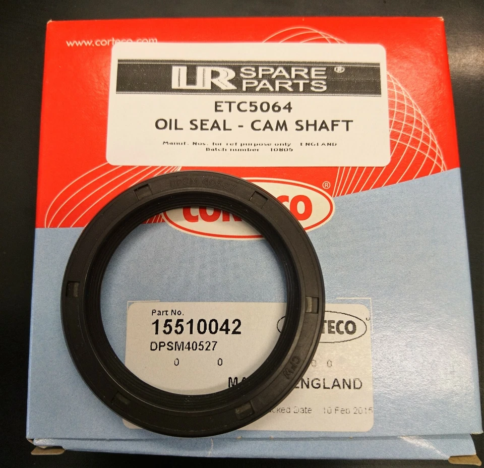 Land Rover 200 Tdi + 2.5N/A & 2.5TD - Camshaft Oil Seal - ETC5064G CORTECO OEM - Image 2 of 3