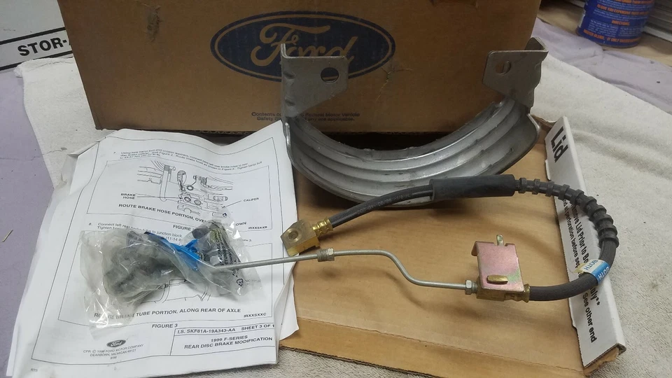 NEW Ford  Rear Disc Brake Modification Kit 99-04 F-250 F-350 F81Z2A753BB - Изображение 2 из 4