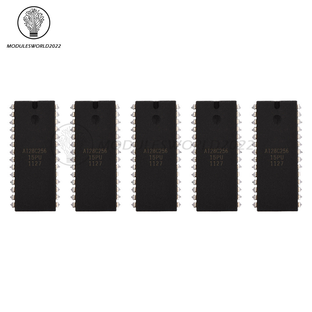 Quectel Ec25 20pcs EEPROM IC ATMEL DIP-28 AT28C256-15PU NEW GOOD ...