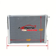 Air-to-Water Universal Aluminum Heat Exchanger Dual Pass core size 20"x16"