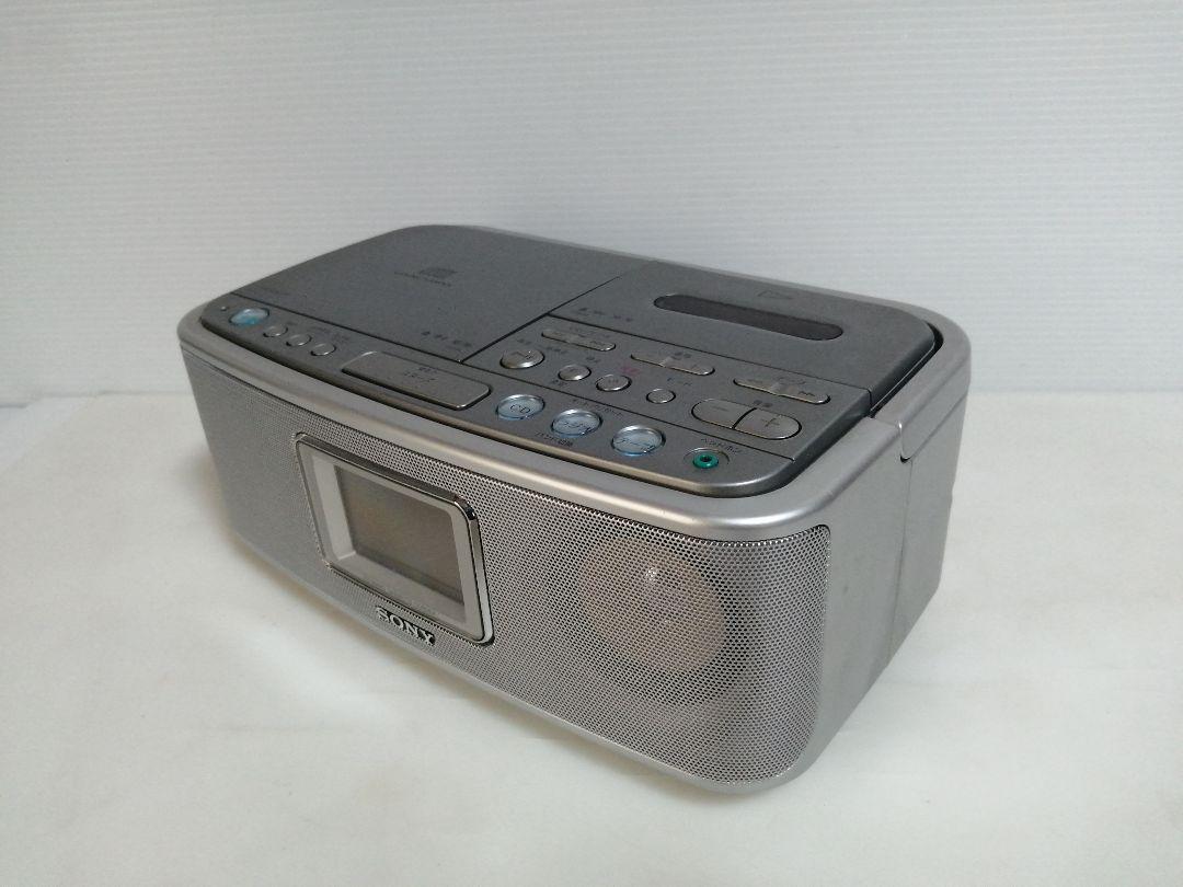 市場】【中古】SONY CDラジオカセットコーダー CFD-E500TV(S