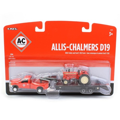 ERTL 1/64 Allis Chalmers D19 w/Ford F-350 & 5th Wheel Trailer 16443 - Picture 6 of 6