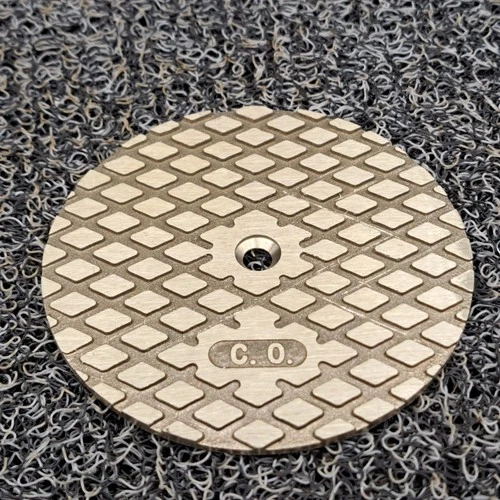 Jones Stephens Cleanout Cover 4-1/2" Diameter C60830 Genuine OEM Replacement - Picture 1 of 5