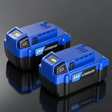 2 Pack 24V 6.0Ah Battery Compatible with Kobalt 24 Volt Max Cordless Power Tool
