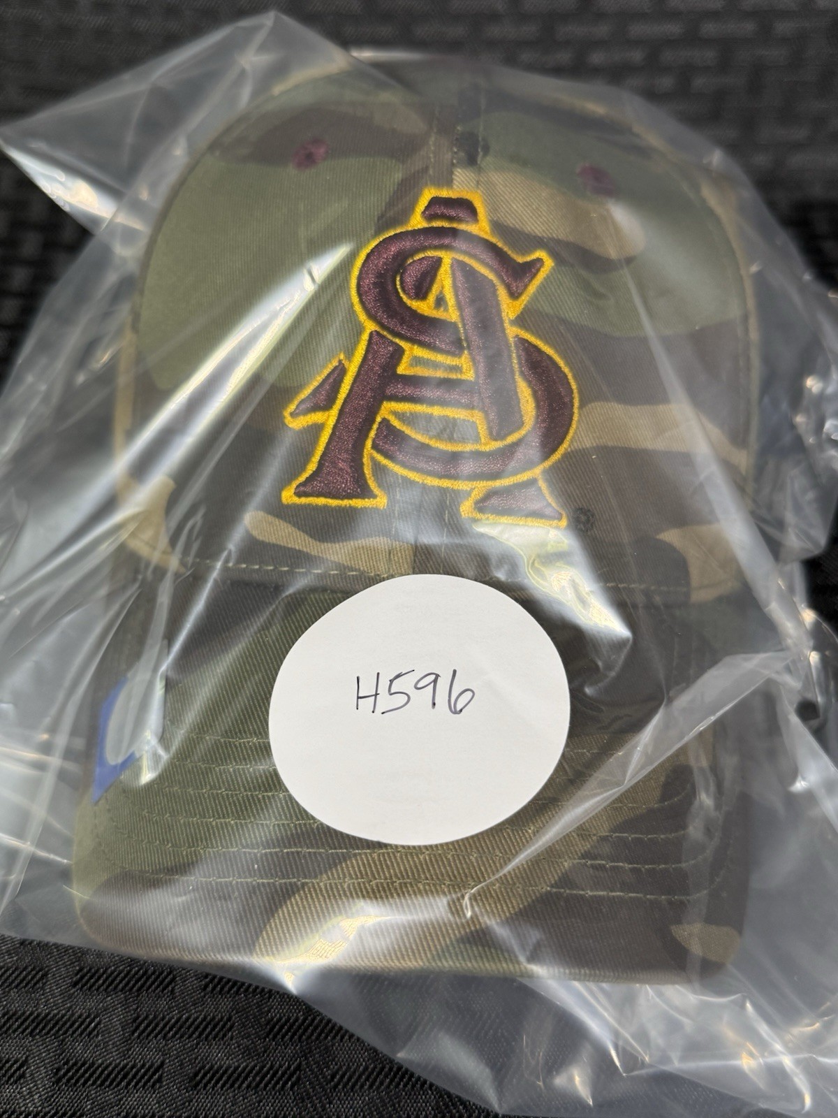 Arizona State University Camo Baseball Hat NCAA Camouflage