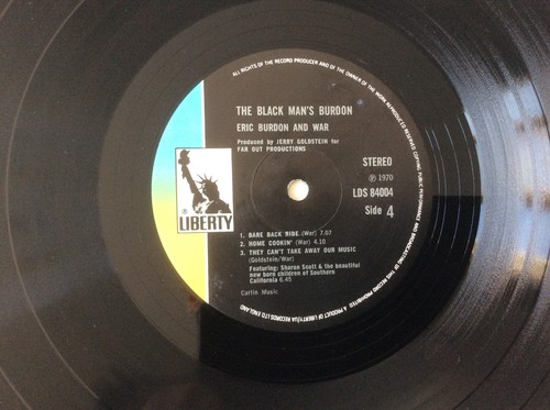 Eric Burdon & War●Black-Man's Burdon●1970 UK Double Vinyl LP●VG+/G+●1st UK Press - Picture 12 of 12