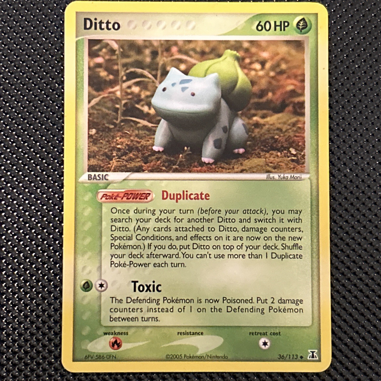 Ditto (Bulbasaur) 36/113 Delta Species NM/NM+