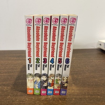 Absolute Boyfriend by Yuu Watase Manga Volumes 1-6 *COMPLETE SET* English Shojo