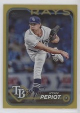 2024 Topps Series 2 Gold Foil Ryan Pepiot #411 0b3