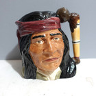Royal Doulton 6" Toby Mug "Geronimo" The Wild West Collection D 6733 — photo 1