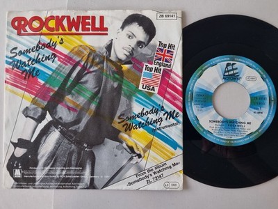 Rockwell - Somebody's Watching Me 7'' Vinyl Germany/ Michael Jackson = Chorus
