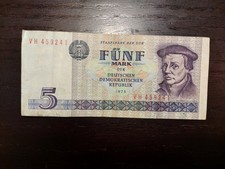 Germany (DDR) 5 Mark 1975, P-27