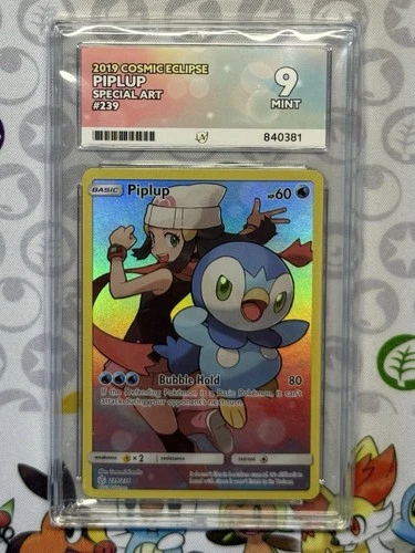 Pokémon TCG Piplup Cosmic Eclipse 239/236 ACE 9