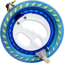 Kite Reel Winder with Line, String for Kids & 7.2 inch, Blue 