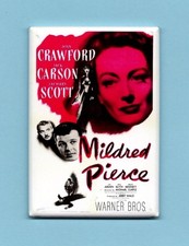 MILDRED PIERCE MOVIE POSTER *2X3 FRIDGE MAGNET* JOAN CRAWFORD JACK CARSON SCOTT