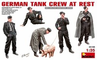 German Tank Crew At Rest / 1:35 - Miniart