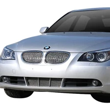 For BMW 550i 2006-2008 T-Rex 2-Pc Sport Series Chrome Formed Mesh Main Grille