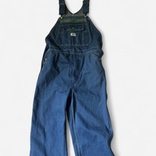 Vintage Style Liberty Bib Denim Overalls, 34x32, Never Worn, Perfect Condition