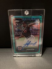 2024 Topps Chrome Update Series - Autographs Jose Ferrer #RA-JOF Aqua Wave...