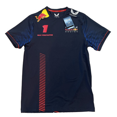 Castore Red Bull Racing Formula F1 Max Verstappen Drivers Edition T-Shirt Size S