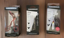 Lot Of 3 Tweezerman Mickey/Minnie Mouse Slant Tweezer Eyelash Curler NEW Disney