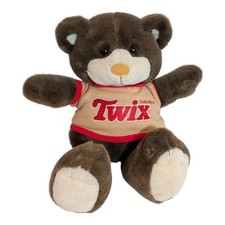 Vintage Heartline Twix Stuffed Teddy Bear 15" 1988 MARS