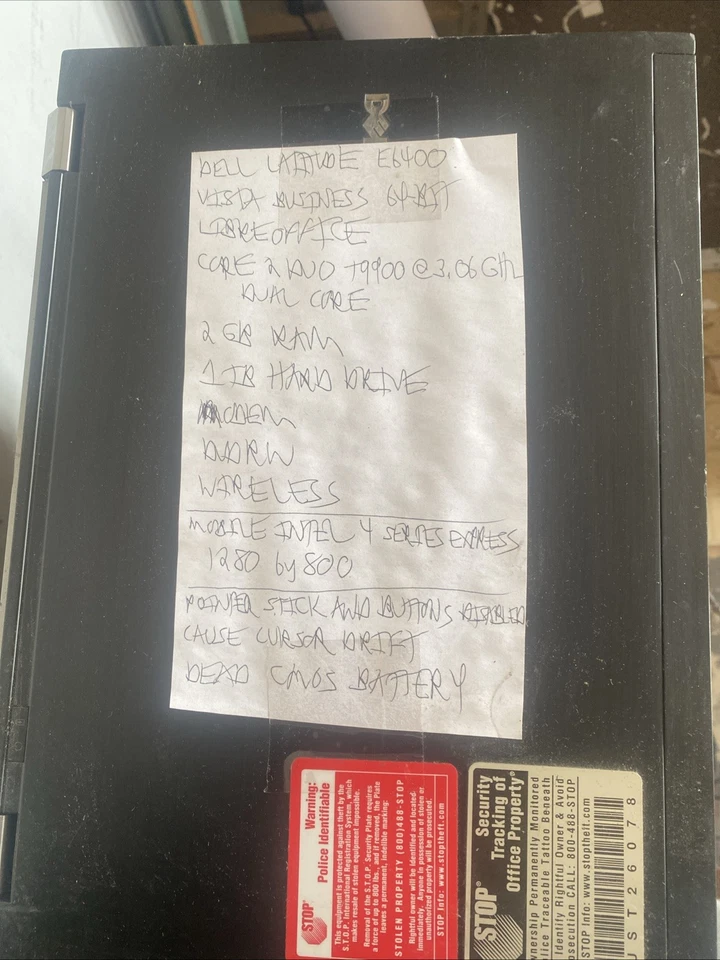 Лот из двенадцати ноутбуков Dell e7400 E7500 (читайте описания) 2-4 ГБ 500-1 ТБ C2D - Изображение 3 из 4