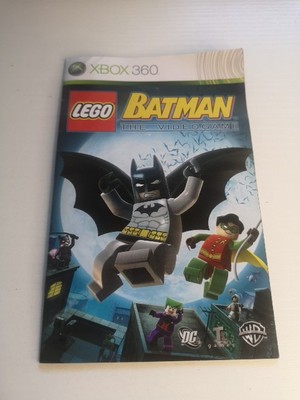 Lego Batman The Video Game - Xbox 360 Spielanleitung Booklet Gebraucht