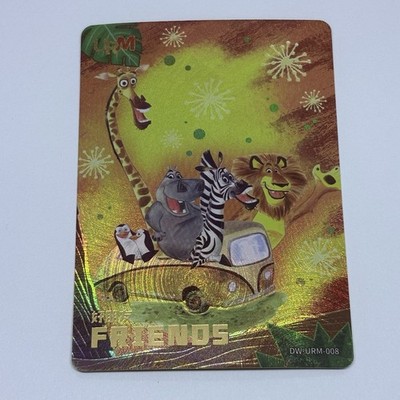 Friends   Kayou Trading Card Dreamworks Animation UR-08 Holo Foil Madagascar Tc8