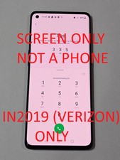 OnePlus 8 5G UW IN2019 Verizon AMOLED Screen Assembly Black Original OEM