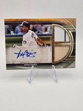 2025 Topps Museum Harold Baines Dual Relic Auto 44/50 (Bat, Jersey Patch) Gold🔥