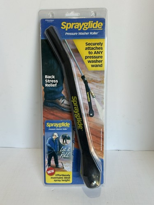 #ad #ad Sprayglide Pressure Washer Roller Wand Attachment w Back Stress Relief $9.99