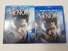 Venom Blu-Ray  DVD  Digital - 2018 - Tom Hardy - LIKE NEW