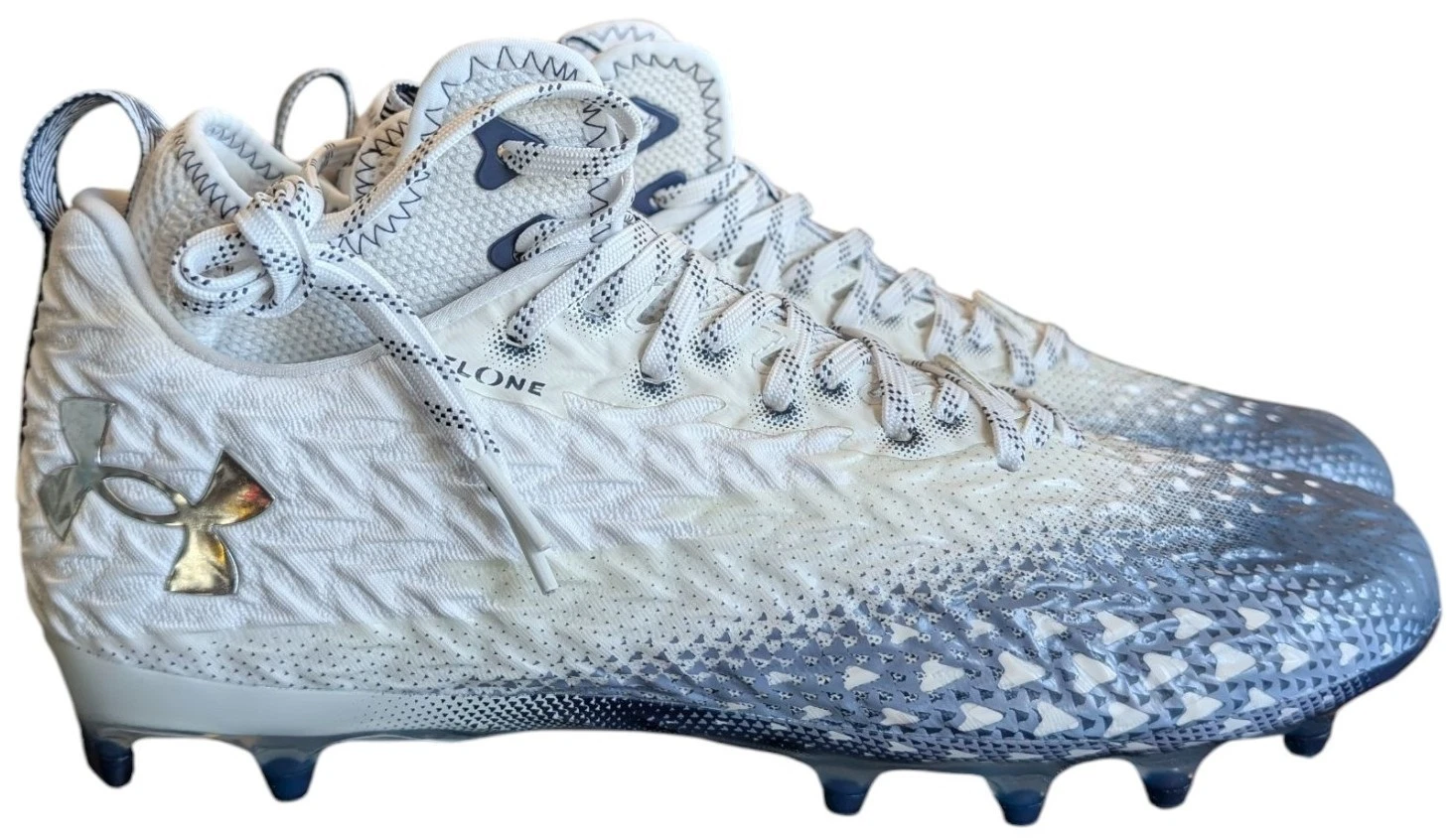 Under Armour Spotlight Clone 3.0 MC White Kelly Green for sale | eBay