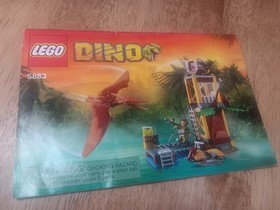 Lego Instruction Manual 5883 Tower Takedown Dino No Bricks