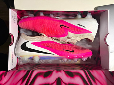Nike Phantom 6 Low Elite FG Football Cleats Pink Medium Men's US Size 10.5