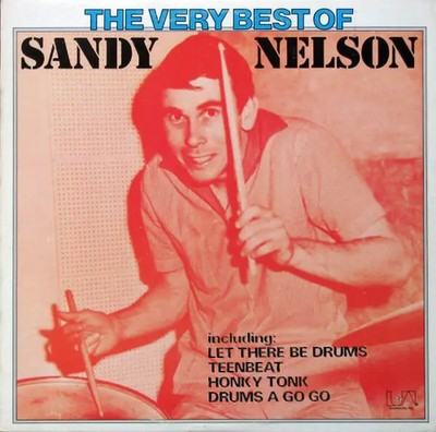LP Sandy Nelson The Very Best Of Sandy Nelson NEAR MINT United Artists Record