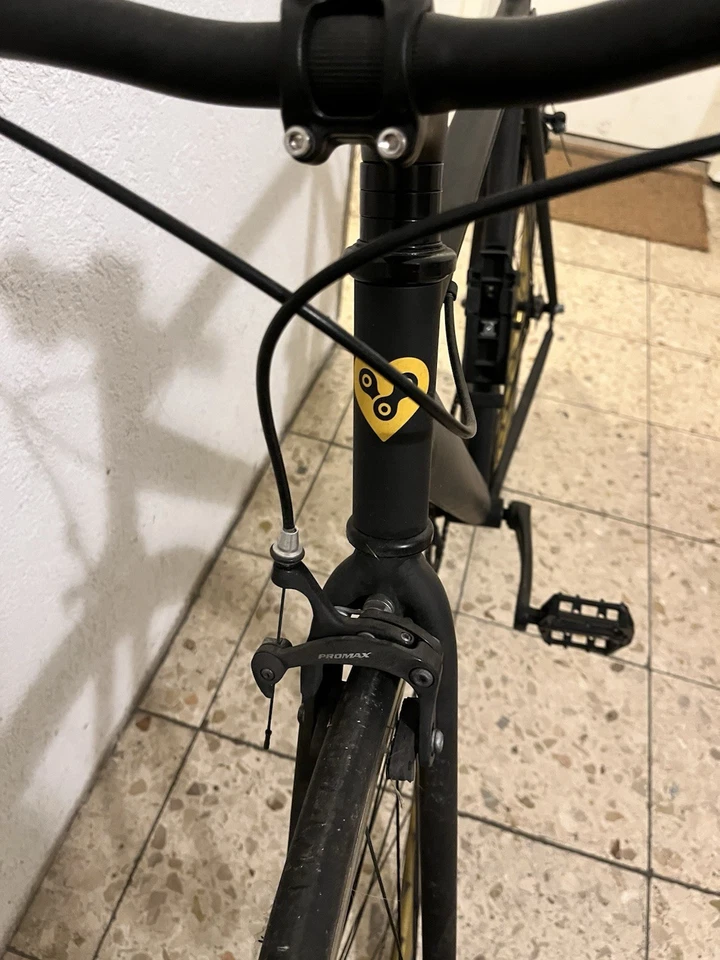 Singlespeed „bonvelo BLIZZ Singlespeed & Fixie Heart of Gold XL“ - Bild 3 von 4