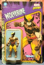 2022 Hasbro Marvel Legends Retro Kenner Wolverine 3.75 Brown Suit Unpunched