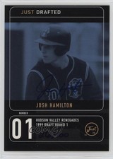 2000 Just Minors The Preview Promos 26/100 Josh Hamilton (Just Drafted) Auto 0q3