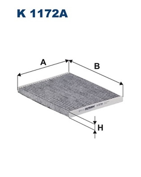 Filtron Innenraumfilter K 1172A Aktivkohlefilter FüR Opel CitroËN Alfa Abarth-image