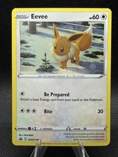 Carta Pokemon Eevee SWSH190 Stelle Brillanti Cosmos Holo Promo quasi nuova