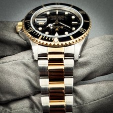 Rolex Submariner 16803 | Two-Tone Black Dial | 40mm 6