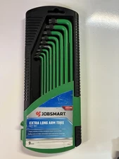 JOBSMART 9PC LONG ARM TORX KEY SET ( T-10 - T50)