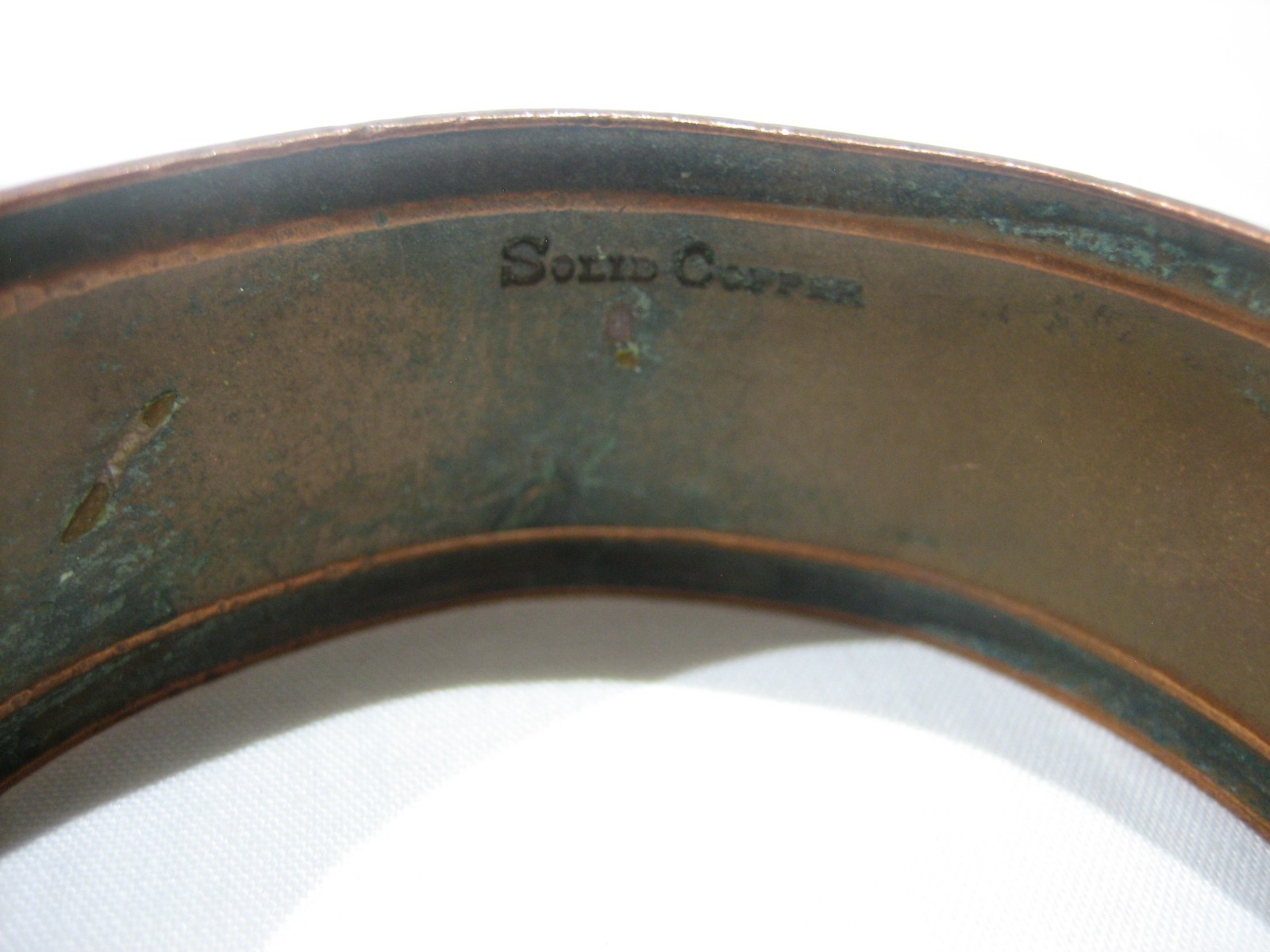 Vtg Solid Copper Navajo Native American Southwest… - image 5