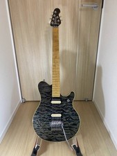MUSICMAN AXIS EX Translucent Black (Hard case included) Electric guitar a45