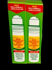 Katinko Stick Ointment Rollerball Applicator 2x (lot of 2) 