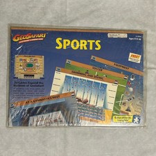 Geo Safari GeoSafari SPORTS Electronic Learning Cards Game NEW SEALED