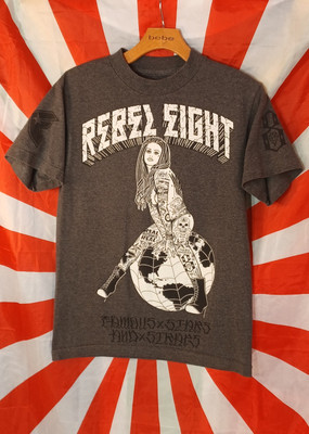 Vintage Rebel 8 Famous Stars And Straps Shirt Mike Giant Travis Barker Blink 182